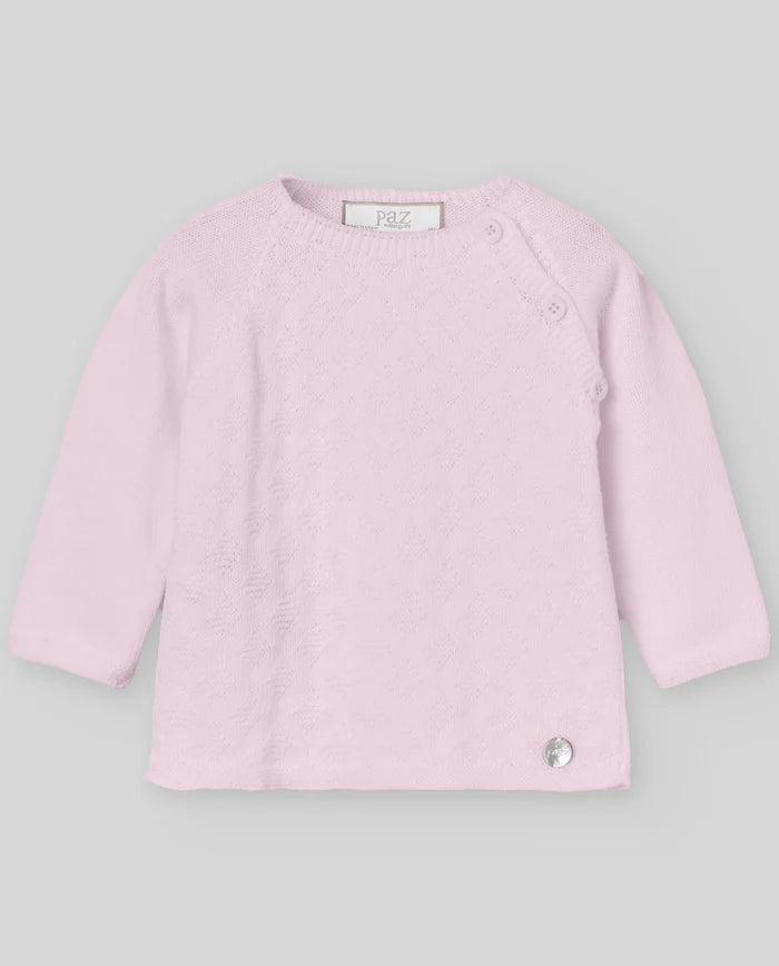 Set Neonato in Maglia – Maglione, Leggings, Cappellino e Copertina
