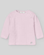 Set Neonato in Maglia – Maglione, Leggings, Cappellino e Copertina