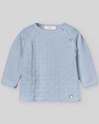 Set Neonato in Maglia – Maglione, Leggings, Cappellino e Copertina