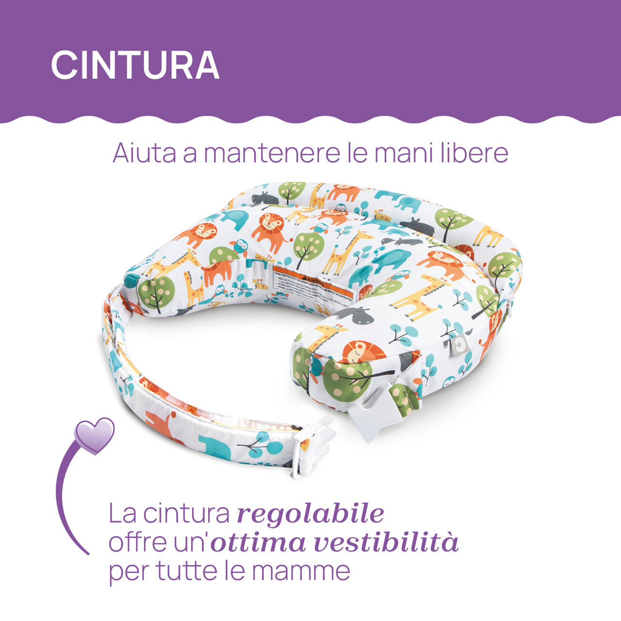 BOPPY CUSCINO ALLATTAMENTO DELUXE CLOUDS