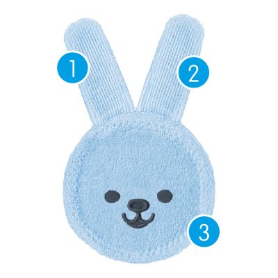 Oral Care Rabbit Guanto Dentizione 0+