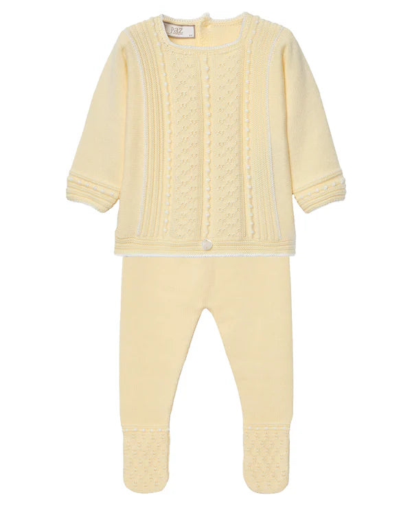 Set maglia in cotone + ghettine ALBOR