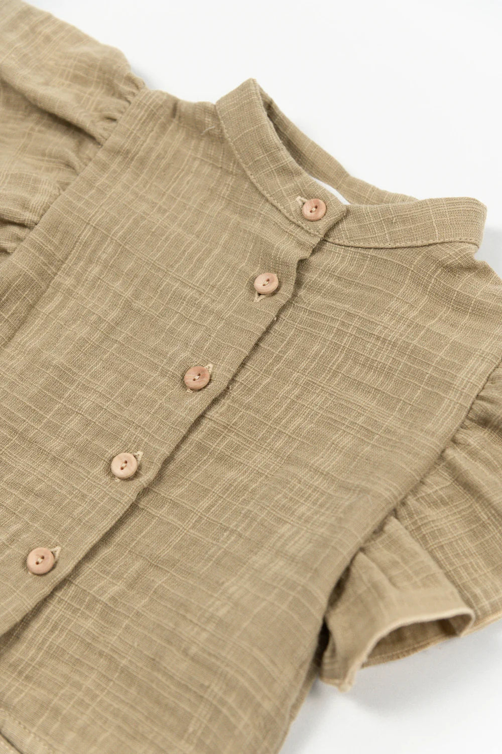 Camicia bimba Lino Look
