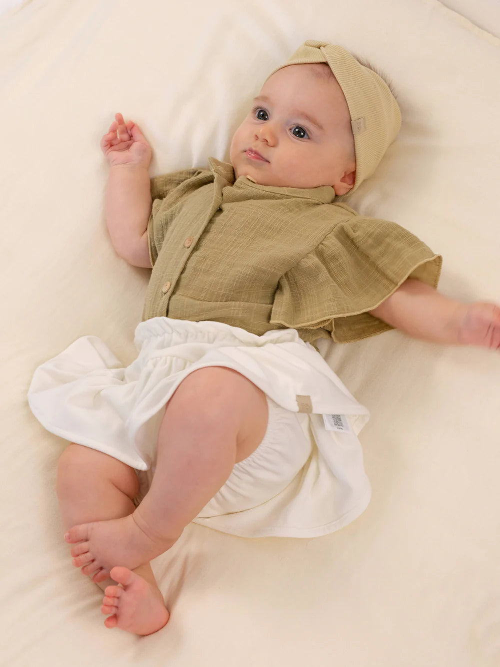 Camicia bimba Lino Look