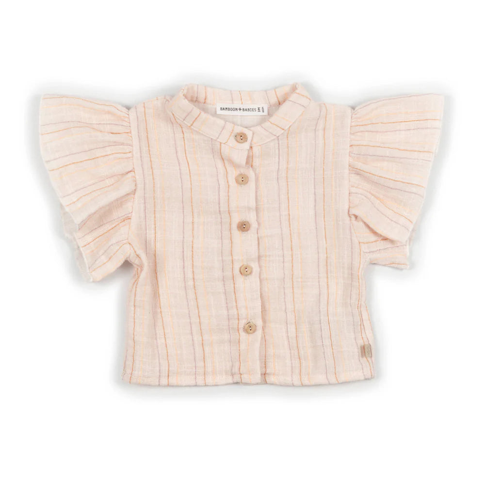 Camicia bimba Lino Look