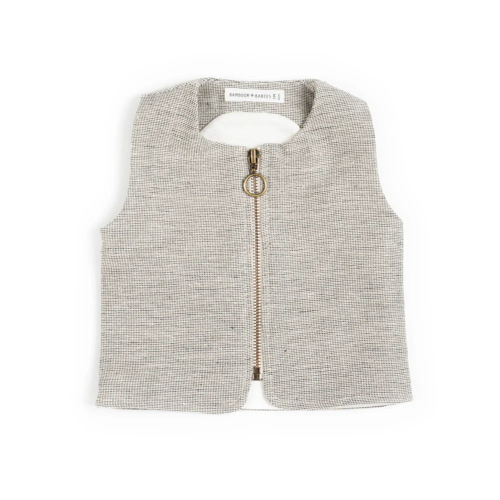 Gilet Orso con zip