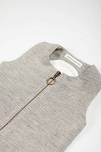 Gilet Orso con zip