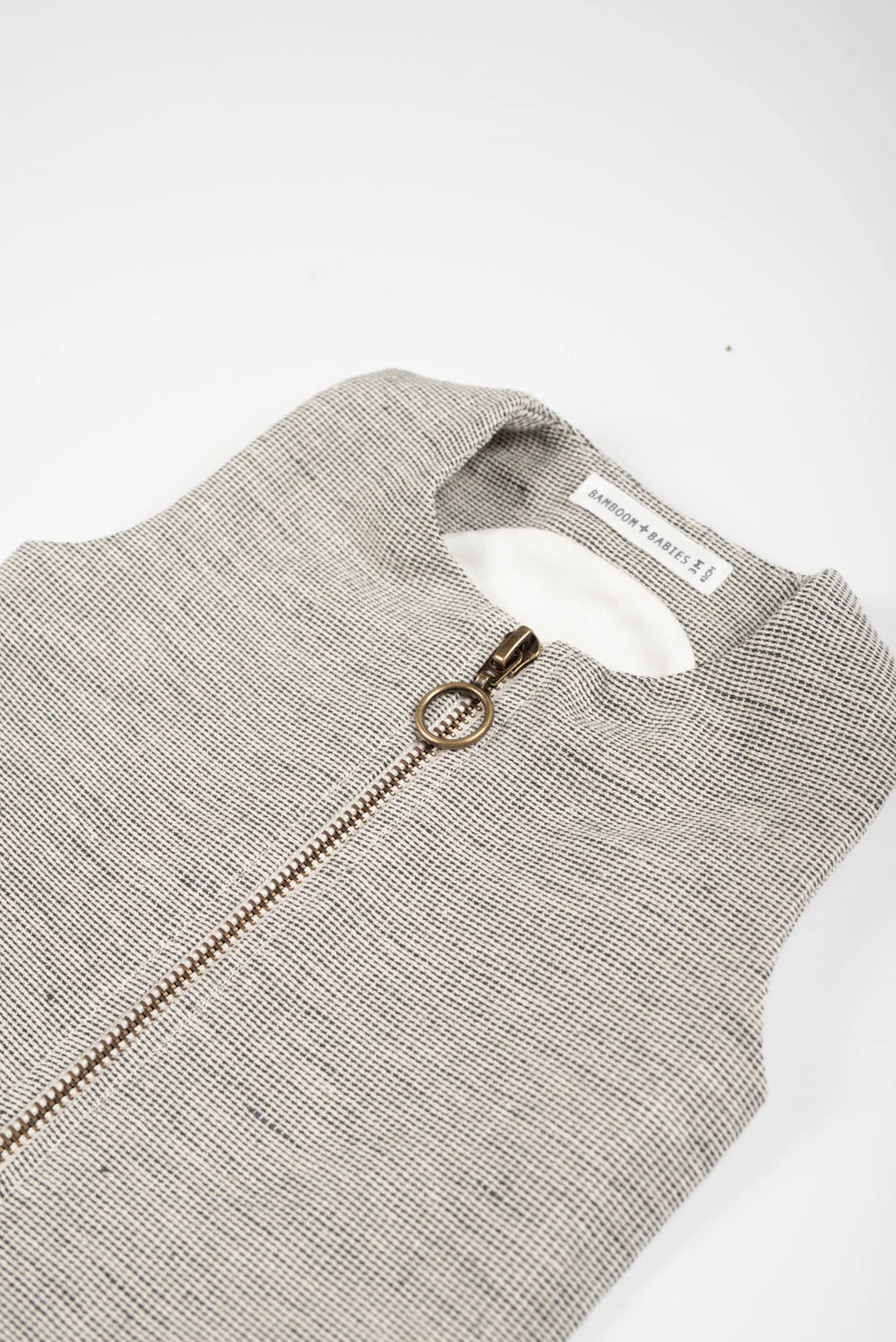 Gilet Orso con zip