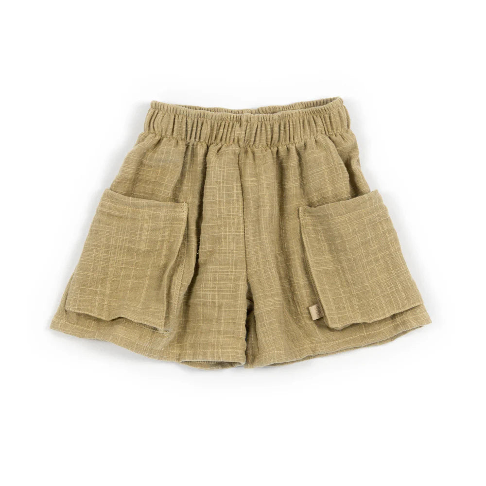 Short bimba con tasche