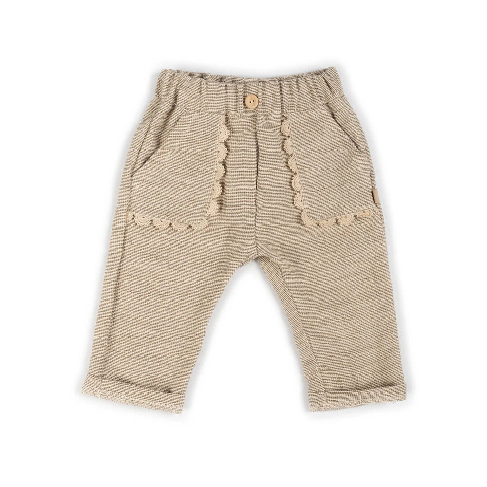 Pants con tasche in Embroidery