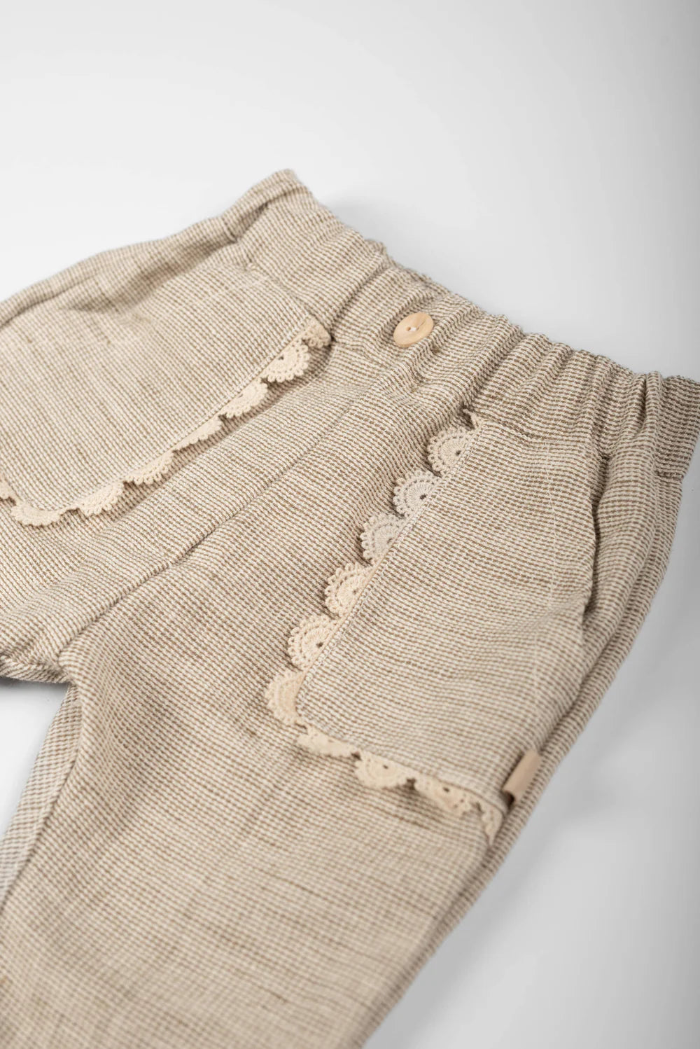 Pants con tasche in Embroidery