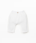 Pantaloni in tessuto con bottone decorativo in cocco