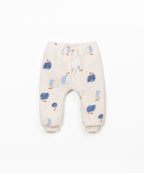 Pantaloni in maglia con filato Re(Play)