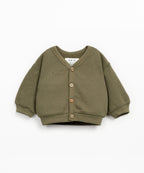 Cardigan con apertura