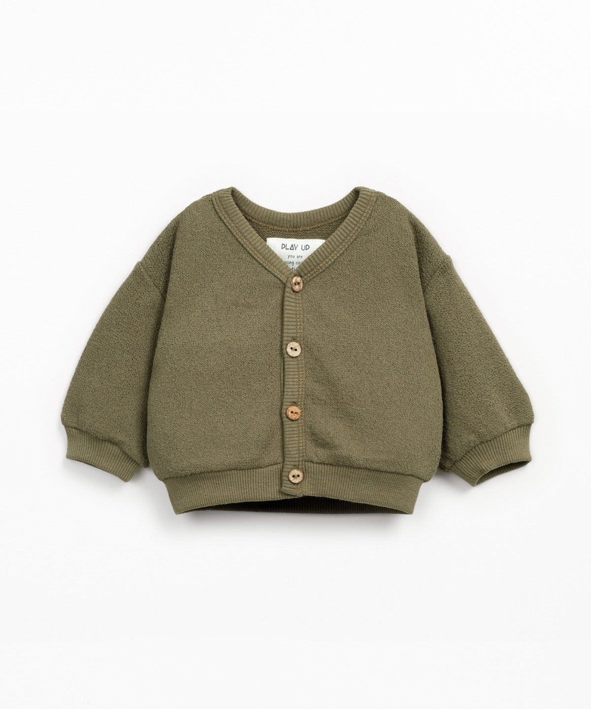 Cardigan con apertura