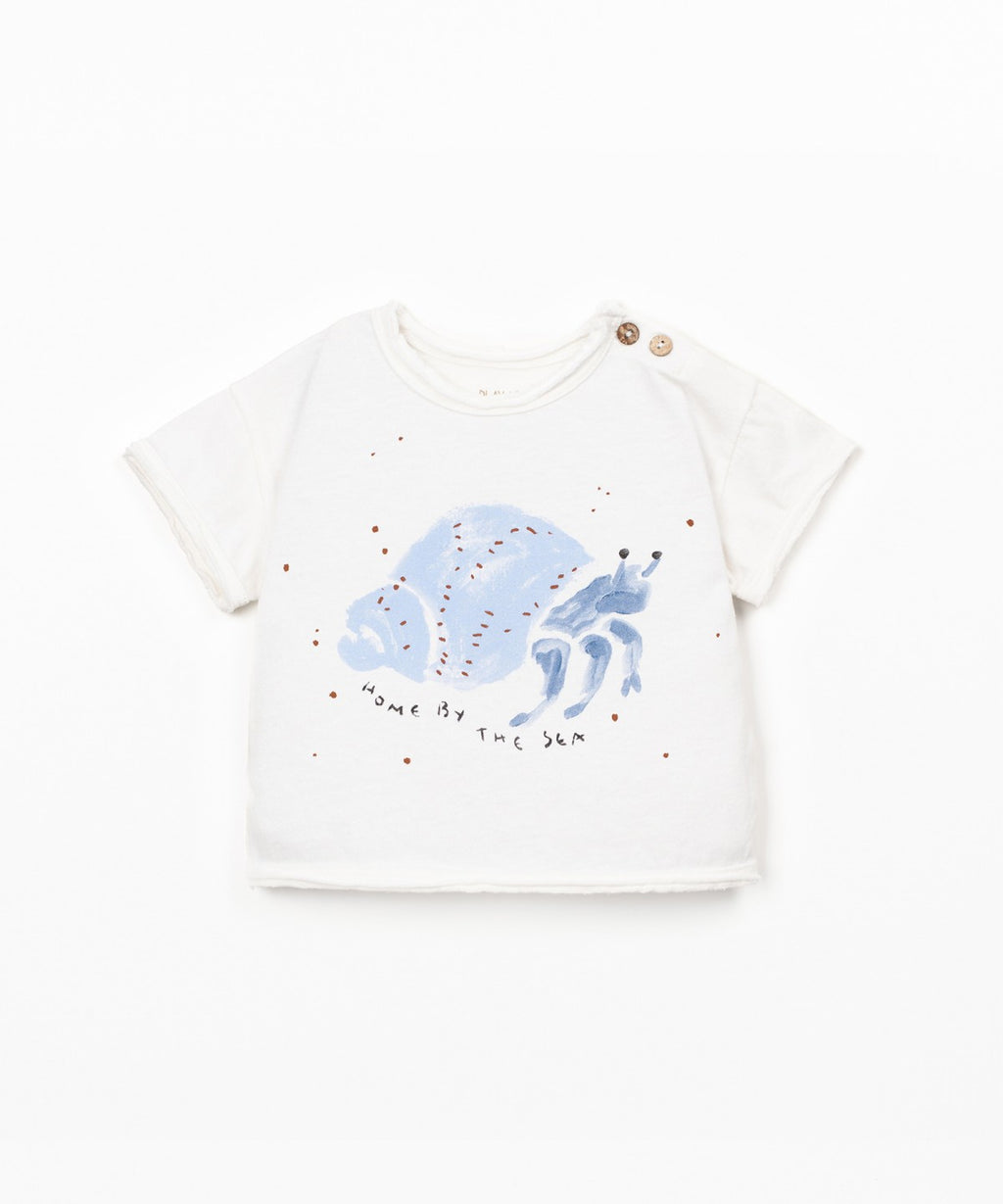 T-shirt in cotone biologico e riciclato