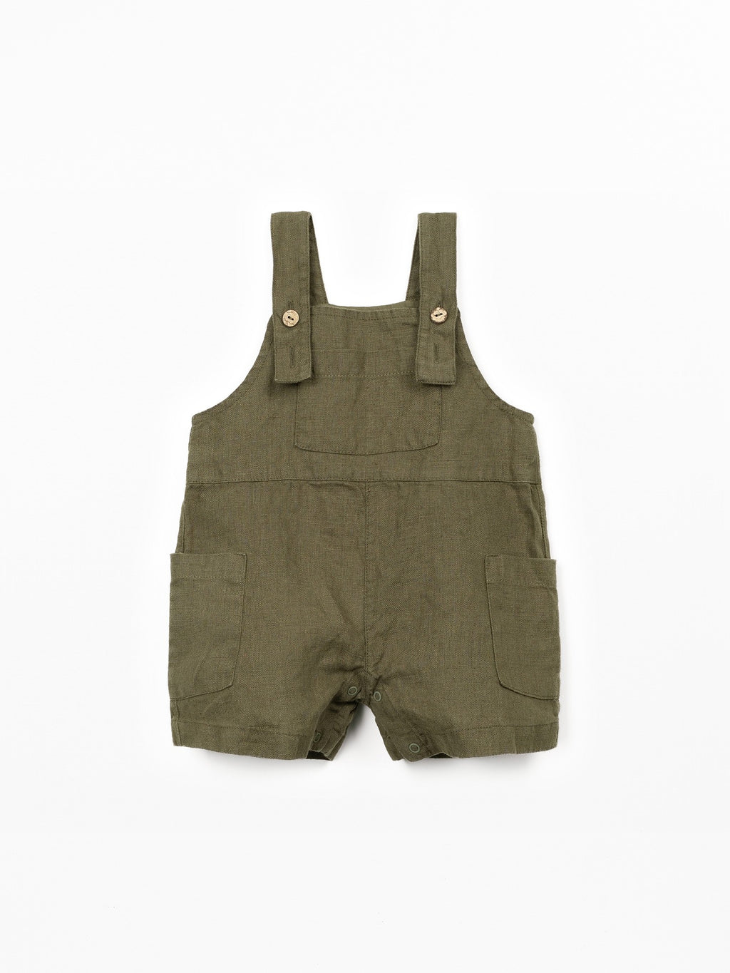Tutina in lino con spalline regolabili