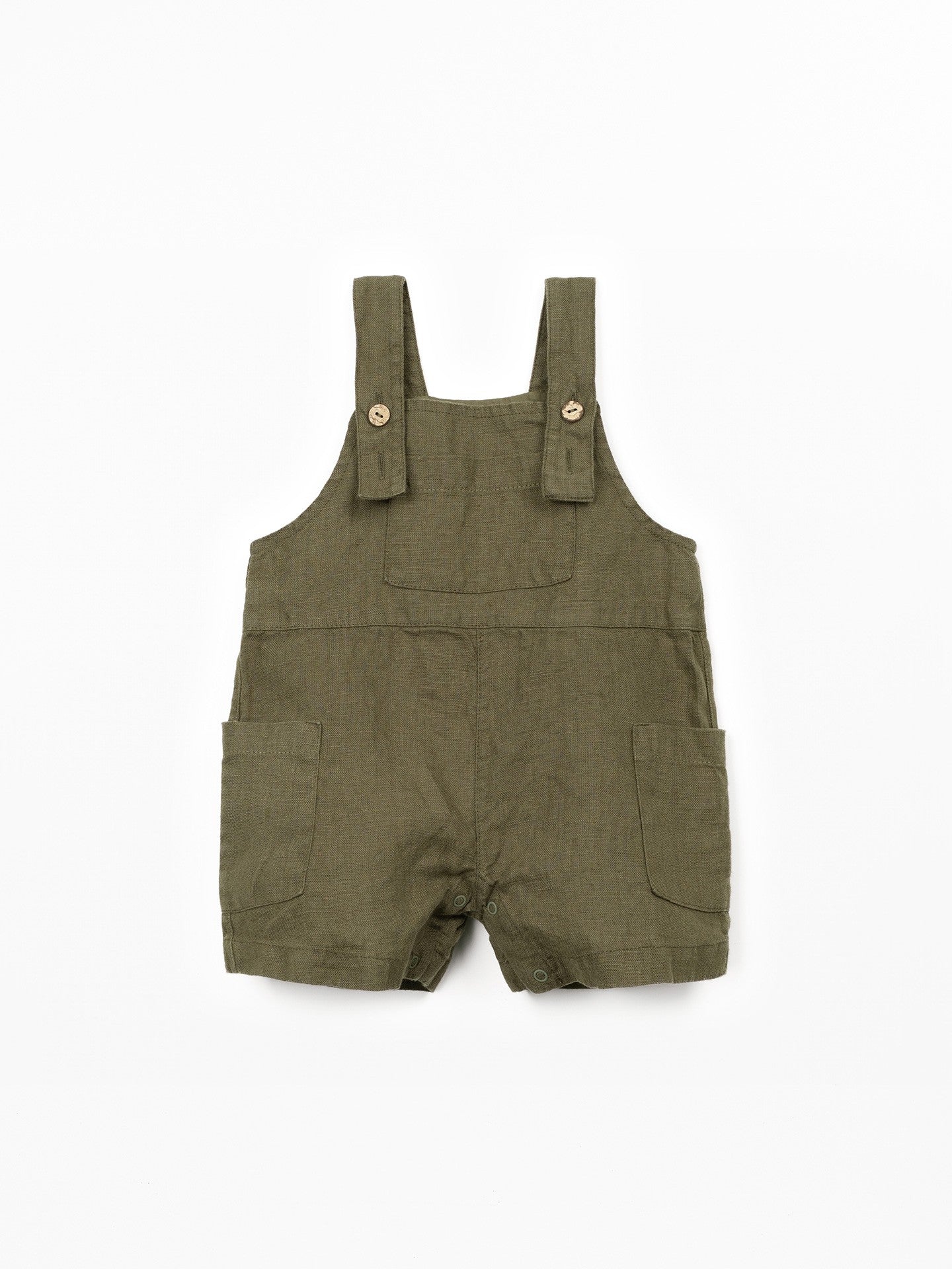Tutina in lino con spalline regolabili