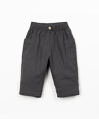 Pantaloni in tessuto con fibre naturali