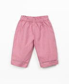 Pantaloni in tessuto di lino