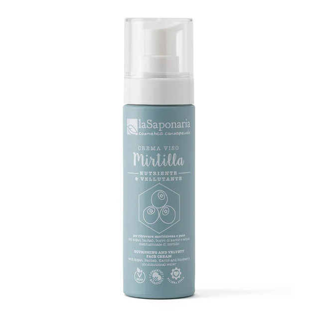 Crema viso nutriente Mirtilla