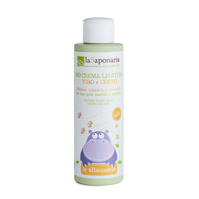 Crema biologica lenitiva viso e corpo