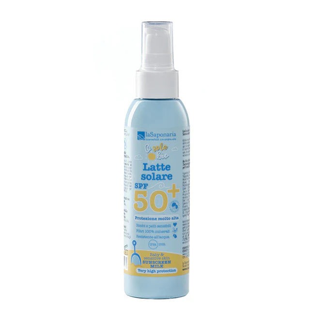 Latte solare SPF 50+ - Protezione molto alta bimbi e pelli sensibili
