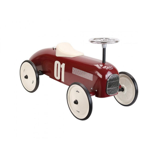 Auto Cavalcabile Vintage Bordeaux