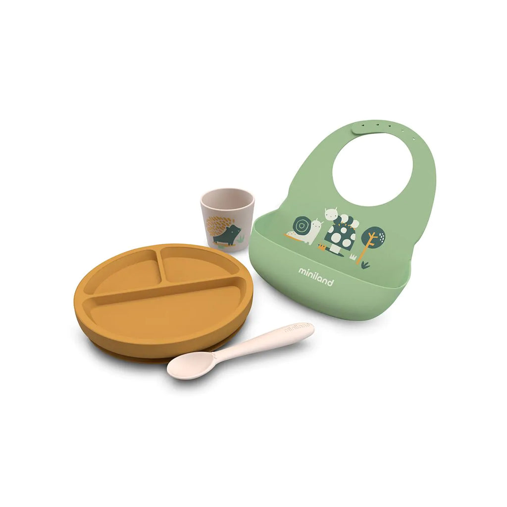 Set pappa in silicone Forest
