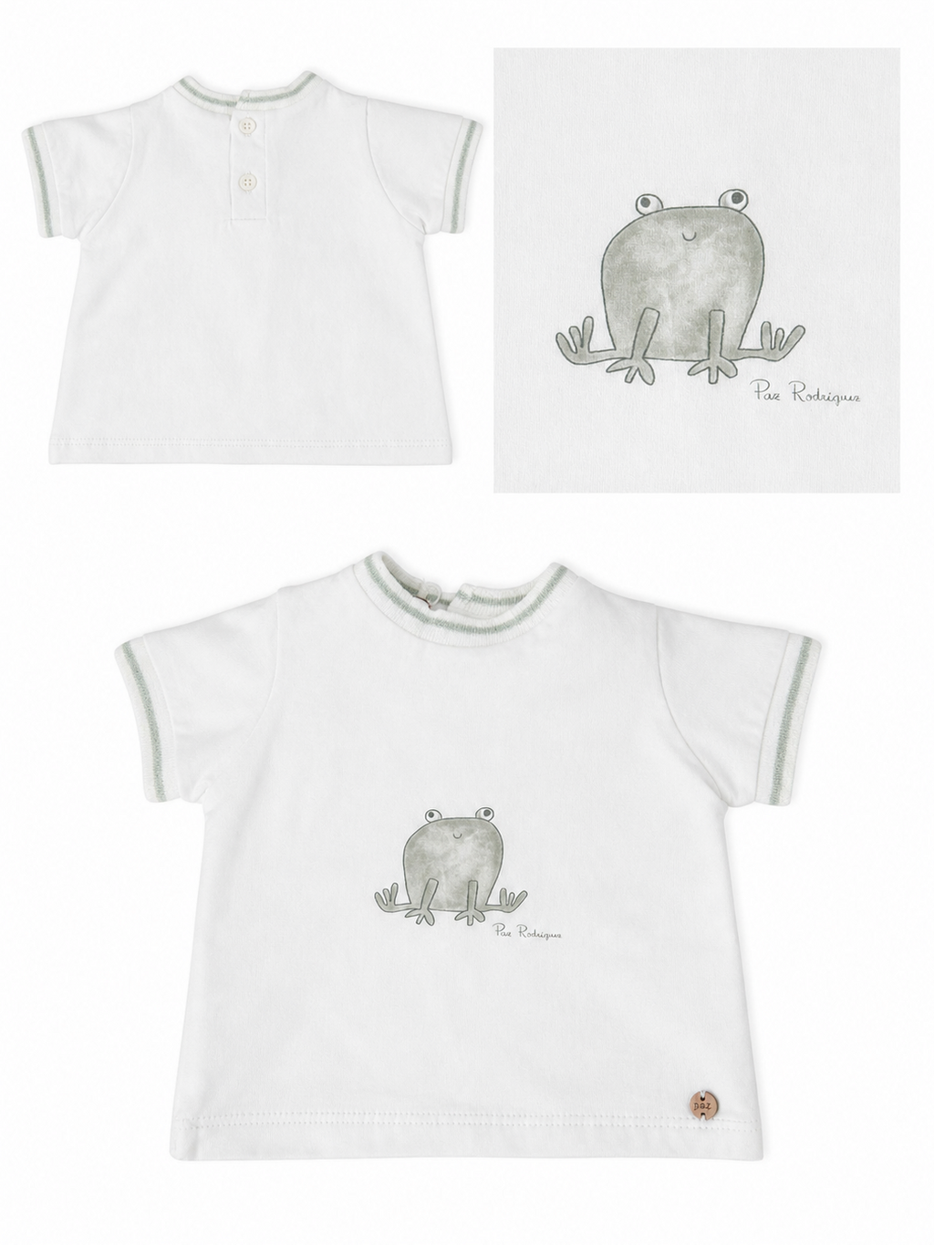 Salopette e T-shirt Frog