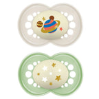 MAM Original Night succhietto, 16+ mesi, set da 2 -MAM