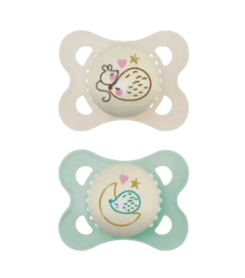 Original Night succhietto, 2-6 mesi, set da 2 -MAM