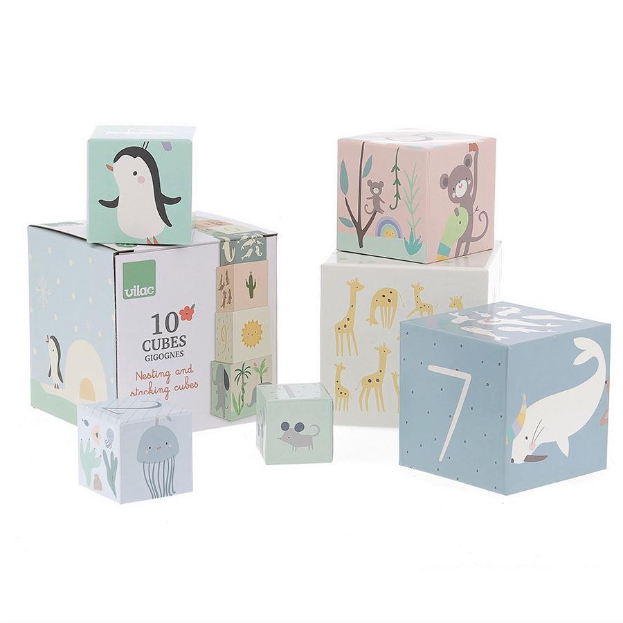 Animals Nesting Cubes