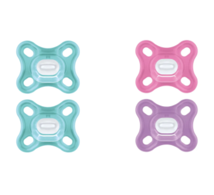 Comfort 0-3 - Succhietto in silicone, set di 2 - MAM