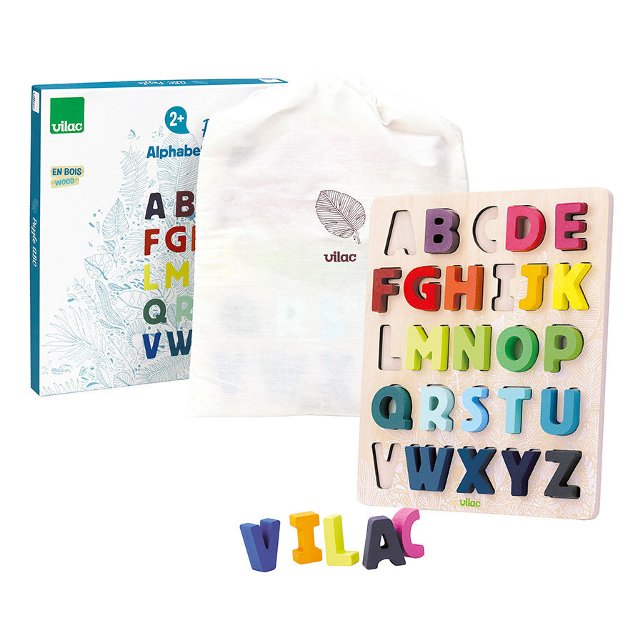 Alfabeto ABC - puzzle di forme da ordinare