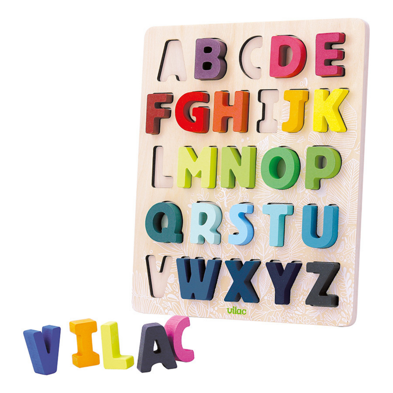 Alfabeto ABC - puzzle di forme da ordinare