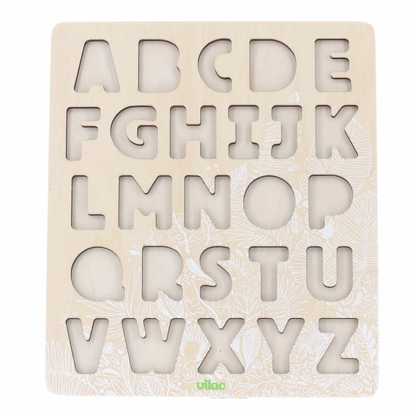 Alfabeto ABC - puzzle di forme da ordinare