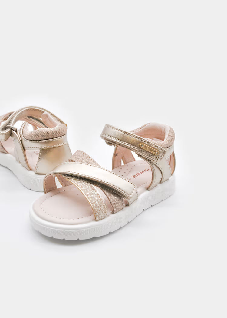 Sandali fasce velcro