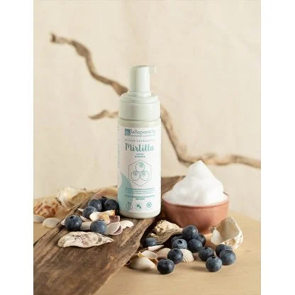 Mousse detergente viso Mirtilla